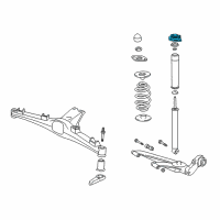 OEM 2001 BMW 330xi Guide Support Diagram - 33-52-1-092-362