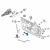 OEM 2019 Buick Cascada Door Check Diagram - 39029705