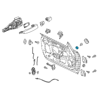 OEM 2018 Buick Cascada Dovetail Latch Diagram - 13383391