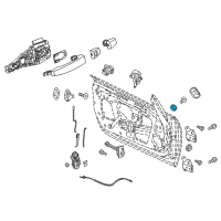 OEM 2017 Buick Cascada Dovetail Latch Diagram - 13383391