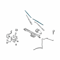 OEM 2007 Ford Explorer Front Blade Diagram - 5L2Z-17528-AA