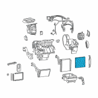 OEM 2014 Jeep Cherokee Filter-Cabin Air Diagram - 68223044AB