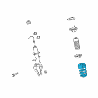 OEM 2011 Nissan GT-R Spring-Front Diagram - 54010-KB50A