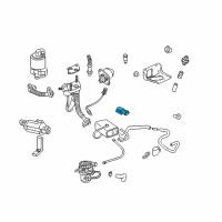 OEM 2001 GMC Savana 1500 Sensor, Map Diagram - 12569241