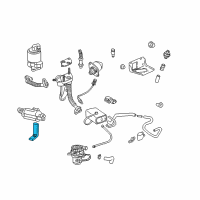 OEM Buick Brace-Generator Rear Diagram - 24507944