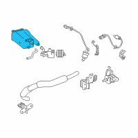 OEM 2018 Toyota Camry Vapor Canister Diagram - 77740-06230