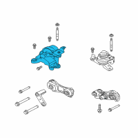 OEM 2016 Lincoln MKT Upper Transmission Mount Diagram - AA5Z-6038-B