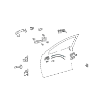 OEM 2011 Toyota Matrix Lock Cable Diagram - 69710-02130