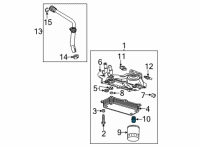 OEM 2021 Cadillac XT6 Connector Diagram - 12582654