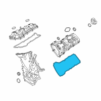 OEM 2020 Ford Transit-350 Valve Cover Gasket Diagram - BL3Z-6584-A