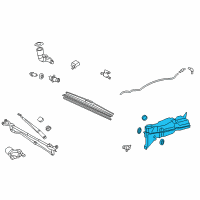 OEM 2020 Toyota Land Cruiser Reservoir Assembly Diagram - 85355-60220