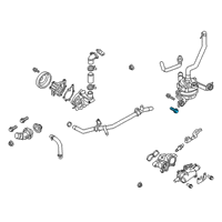 OEM Hyundai Accent Bolt Diagram - 11403-08357-S