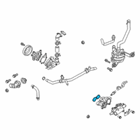 OEM 2018 Kia Niro Gasket-Housing Diagram - 2562203HC0