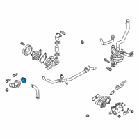 OEM 2017 Kia Niro Thermostat Assembly Diagram - 2550003HB0