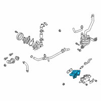 OEM Hyundai Housing Assembly-THERMOSTAT Diagram - 25620-03HC0