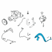 OEM 2015 BMW M6 Gran Coupe Expansion Hose 1St Part Diagram - 32-41-6-786-573