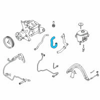 OEM 2015 BMW 740Ld xDrive Suction Hose Diagram - 32-41-6-850-667