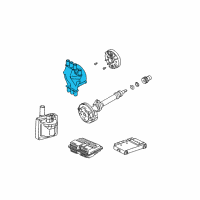 OEM GMC C1500 Cap Diagram - 10452459