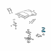 OEM 2009 Acura RL Base (Gray) Diagram - 34453-SJA-003ZB