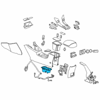 OEM Chevrolet Cruze Limited Cup Holder Diagram - 95985533