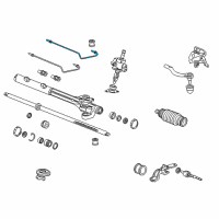 OEM 2007 Honda Accord Tube Assy., R. Feed Diagram - 53670-SDB-A01