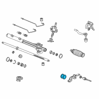 OEM Honda Accord Cushion B, Gear Box Diagram - 53436-SDB-A01