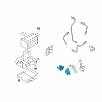 OEM 2009 Hyundai Santa Fe Solenoid Valve Assembly Diagram - 39402-3E500