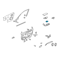 OEM Acura TL Switch Assembly, Power Window Master Diagram - 35750-SEP-A02