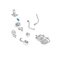 OEM Ford Thunderbird EGR Vacuum Control Gasket Diagram - E6AZ-9D476-B