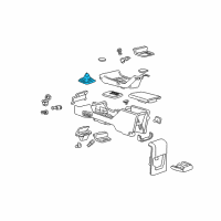 OEM 2002 Ford Explorer Shift Boot Diagram - 1L2Z-7210-AF
