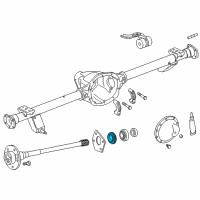 OEM 2004 Jeep Grand Cherokee Seal-Axle Drive Shaft Diagram - 5012824AA