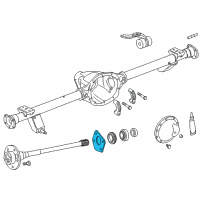 OEM Jeep Liberty RETAINER-Axle Shaft Seal Diagram - 5066486AA