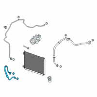 OEM 2021 Nissan Versa Hose-Flexible, High Diagram - 92490-5RL0A