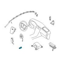 OEM 2012 Nissan Versa Sensor-Side Air Bag, RH Diagram - K8830-CN025