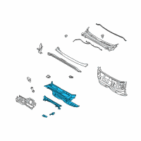 OEM 2014 Lincoln MKZ Dash Panel Diagram - DP5Z-5401610-B