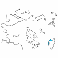 OEM Ford Flex Upper Oxygen Sensor Diagram - 8F9Z-9F472-D