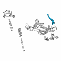 OEM 2005 Cadillac CTS Knuckle Diagram - 89060307