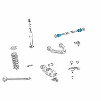 OEM 1995 Toyota Tacoma Shaft Assembly Bushing Diagram - 48632-35070