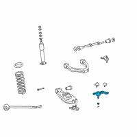 Genuine Toyota Tacoma Lower Ball Joint diagram