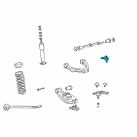 Genuine Toyota Tacoma Upper Ball Joints diagram