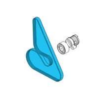 OEM BMW Ribbed V-Belt Diagram - 11-28-7-631-824