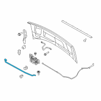 OEM Ford E-350 Super Duty Support Rod Diagram - 8C2Z-16826-B