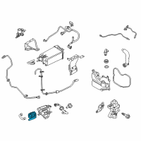 OEM Lincoln Leak Detect Pump Diagram - DU5Z-9C111-A