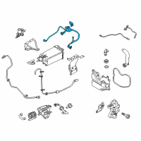 OEM 2017 Ford C-Max Tube Assembly Diagram - FV6Z-9D683-D