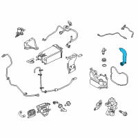 OEM 2017 Ford Fusion PCV Tube Diagram - 8S4Z-6C324-E