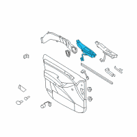 OEM Hyundai Power Window Main Switch Assembly Diagram - 93570-3J212-OR