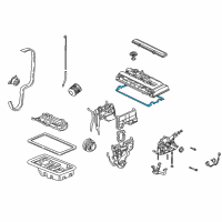 OEM Honda CR-V Gasket, Head Cover Diagram - 12341-PR4-A00