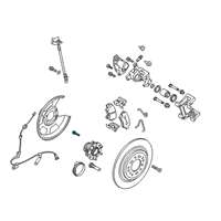 OEM 2021 Hyundai Tucson Bolt Diagram - 11296-10456-K