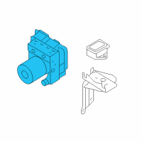 OEM 2012 Hyundai Santa Fe Hydraulic Module Diagram - 58910-2B550