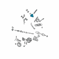 OEM Dodge Dakota Case-Differential Diagram - 52070437AF